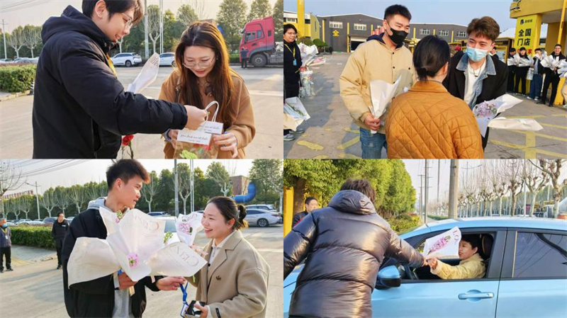 【員工關懷】花漾綻放·致最美的你|甜啦啦溫暖獻禮，以花為媒傳遞企業關懷